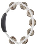 Latin Percussion Cyclops Tambourine White