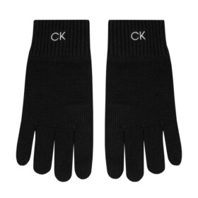 Calvin Klein Klasické bavlněné žebrované rukavice K50K509541 univerzita