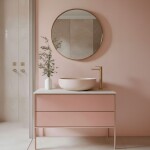 REA - Umyvadlová baterie Drop Brush Copper vysoká REA-B8972