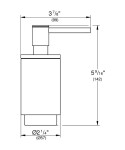 GROHE - Selection Dávkovač tekutého mýdla, sklo/kartáčovaný Hard Graphite 41028AL0