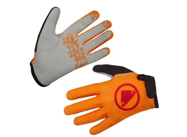 Endura Hummvee dětské rukavice tangerine vel. 9-10 years