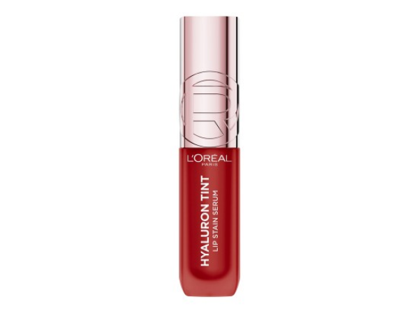 L'Oréal Paris Tekutá rtěnka Hyaluron Tint Lip Stain Serum 420 Le Rouge Paris 5 ml