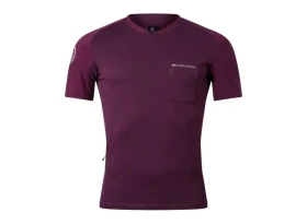 Endura GV500 Foyle pánský dres krátký rukáv Aubergine vel. L