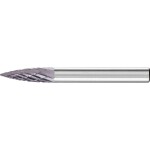 PFERD 21214183 frézovací kolík tvrdokov Špičatý kužel Délka 41 mm Vnější Ø 3 mm Pracovní délka 11 mm Ø hřídele 3 mm 1 ks