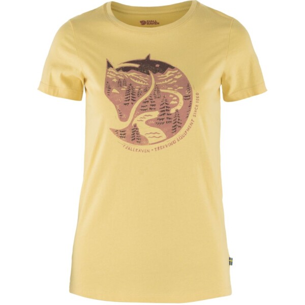 FJÄLLRÄVEN Arctic Fox T-shirt W, Mais Yellow (vzorek) velikost: S