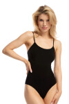 Dámské body Bamboo black - JULIMEX černá XXL