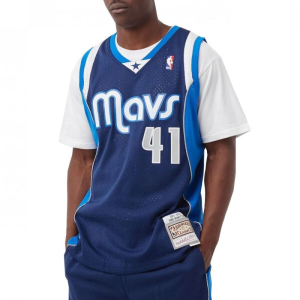 Mitchell Ness NBA Swingman Dallas Mavericks Dirk Nowitzki dres SMJY1148-DMA11DNOASBL pánské