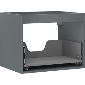 MEXEN - Box-A skříňka pro umyvadlo 60, 1 šuplík, grafit mat 91AX0-0600-470-1-66