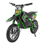 Mamido Dětská elektrická motorka RENEGADE 50R 500W 36V zelená