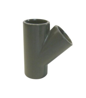 Fip PVC tvarovka - T-kus 45° DN=63 mm, d=75 mm, lepení / lepení