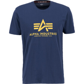Alpha Industries Tričko Basic T-Shirt new navy 3XL