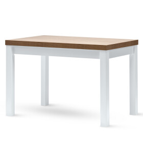 STIMA Jídelní stůl MULTI choice - podnož bílá/černá ROZMĚR: (š/h/v) 140 x 80 x 79 cm (+40 cm rozklad)
