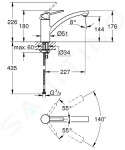 GROHE - Swift Dřezová baterie, chrom 30358000