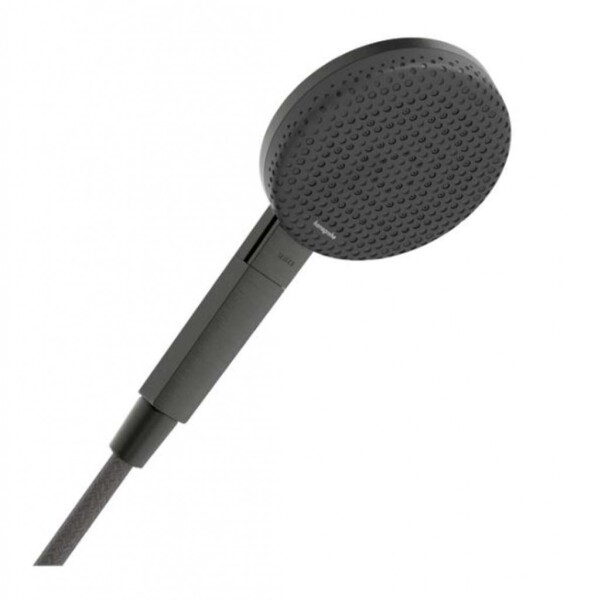 HANSGROHE - Raindance Alive Select S Sprchová hlavice, 3 proudy, EcoSmart, kartáčovaný černý chrom 24511340