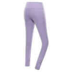 Dámské rychleschnoucí legíny ALPINE PRO LENCA pastel lilac XXL