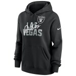 Nike Dámská mikina Las Vegas Raiders NFL Wordmark Club Hoodie Velikost: S
