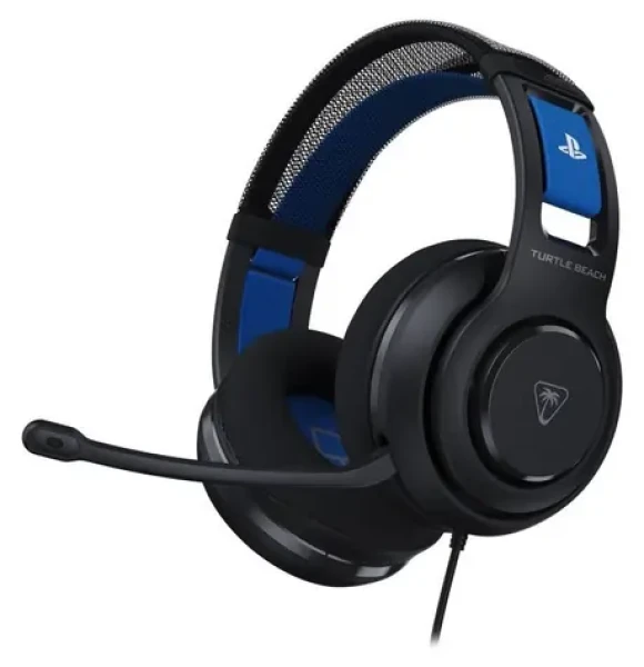 Turtle Beach Atlas 200 černá / Herní sluchátka pro PS5/PS4 / 50mm měniče / 3.5 mm jack / mikrofon Flip-to-Mute (TBS-3002-05)