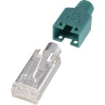 Intellinet 502344 Intellilnet 100ks Cat6 modulární zástrčky RJ45 UTP, 2-bodový žíla kontakty pro dráty 100 adaptér pro Beche 502344 krimpovací kontakt Počet