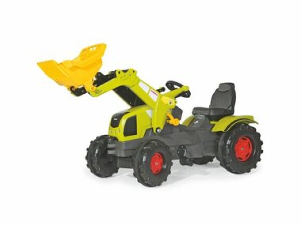 Rolly Toys Šlapací traktor Claas Axos 340 s nakladačem