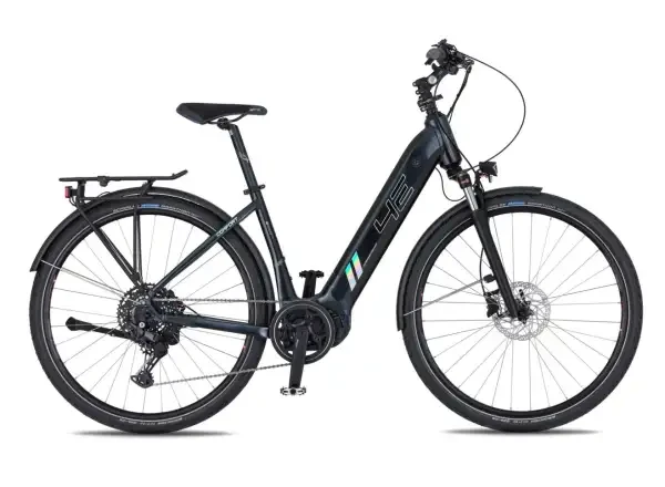 4Ever Comfort Sport 720 nízkonástupové elektrokolo Black/Hologram vel. 16"