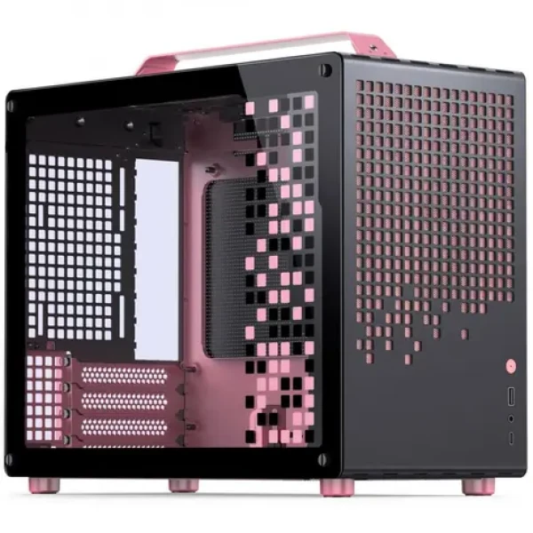 PC Mironet Herní Suitcase AMD R5 9600 RX9060 XT Černo-růžová (Mironet/Herni/suitcase/AMD/W)