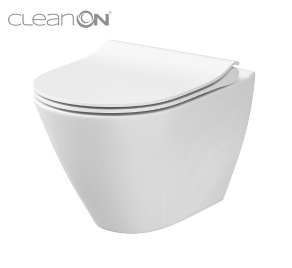 CERSANIT - WC MÍSA CITY OVAL NEW CLEANON K35-025