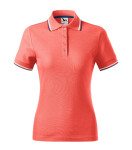 Focus polokošile dámská korálová 2XL