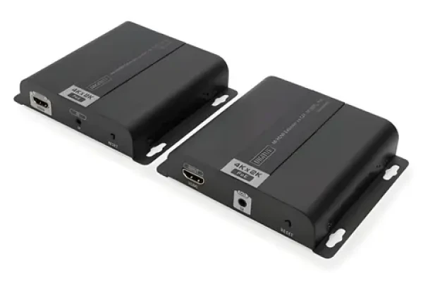 Digitus DS-55124 / Prodlužovač signálu HDMI / po síti / PoE / 4K 30Hz / 120 m (DS-55124)