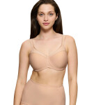 Dámská podprsenka Modern Soft+Cotton W01 - BROWN - tělová 00EP - TRIUMPH NEUTRAL BEIGE 90D