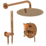 REA - Podomítková sprchová sada Copper + BOX REA-P7999