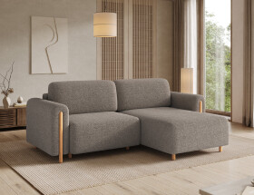 Sedací souprava Acossta Provedení: Pravá varianta, Nožičky: Dub, látka: Royal 20