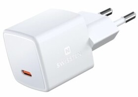 Swissten mini síťový adaptér gan usb-c 33w power delivery
