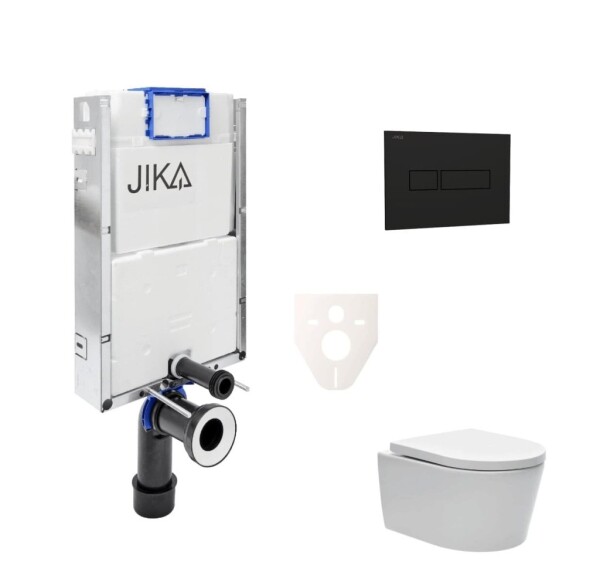 Cenově zvýhodněný závěsný WC set Jika k zazdění + WC SAT Brevis SIKOJW3 SIKOJW3