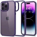 Pouzdro SPIGEN ULTRA HYBRID IPHONE 14 PRO DEEP fialové