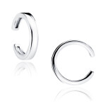 LUNICA Stříbrná záušnice 1ks 0256