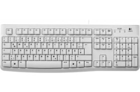 Logitech K120 DE bílá / klávesnice / USB kabel (920-003626)