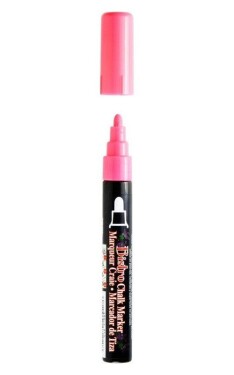 Marvy 480-f2 Křídový popisovač fluo červený 2-3 mm