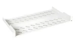 Equip 19" světle šedá / Police pro rack / 1U / pevná / hloubka 250 mm (EZFS-19-1-40-G)