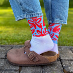 Ponožky Eleven Cuba Fiesta Red Velikost: XL (45-47)