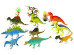 Mamido Sada barevných figurek dinosaurů, 9 kusů