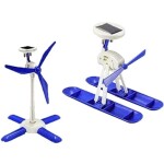 MalPlay AG211D MODRÁ VZDĚLÁVACÍ SOLÁRNÍ STAVEBNICE 6V1