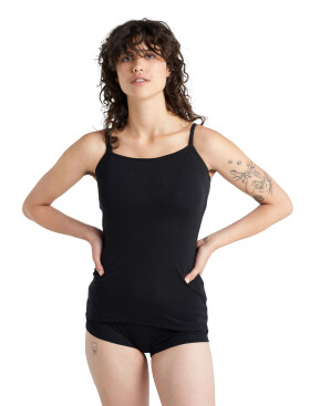 Dámské tílko ICEBREAKER Wmns 175 Everyday Cami, Black velikost: S
