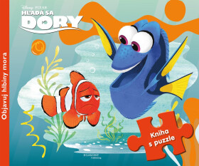 Hľadá sa Dory - Kniha s puzzle - autora nemá