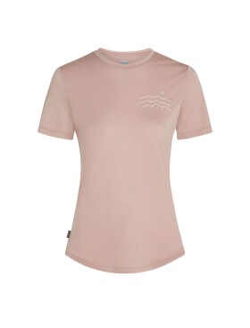 ICEBREAKER Wmns Mer 125 Cool-Lite Sphere SS Tee Across, Pink Quartz velikost: S