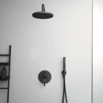 IDEAL STANDARD - Idealrain Hlavová sprcha, průměr 20 cm, černá BD140XG