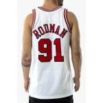 Mitchell & Ness Chicago Bulls NBA Swingman Jersey Bulls 97-98 Dennis Rodman M SMJYAC18079-CBUWHIT97DRDN pánské oblečení S