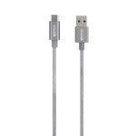 Delock USB 2.0 prodlužovací kabel plochý zahnutý [1x USB 2.0 zástrčka A - 1x USB 2.0 zásuvka A] 1.00 m černá oboustranně zapoji