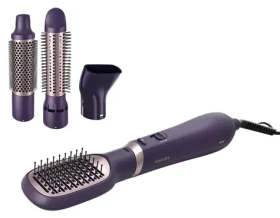 Philips Air Styler BHA313/00 černá / Multifunkční kulma na vlasy / 800 W / 3 nástavce / ionizace (BHA313/00)