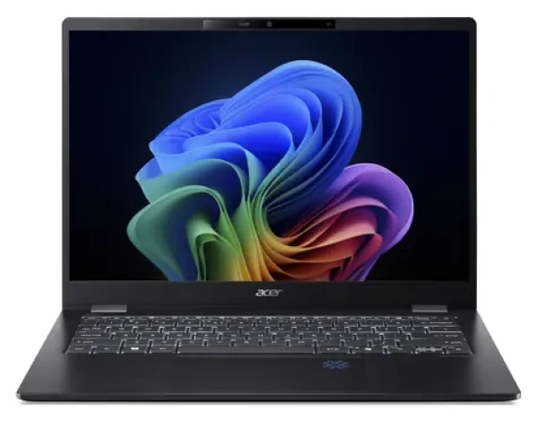 Acer TravelMate P6 14 AI TMP614-54T-TCO-72M8 černá / Notebook / 14" WUXGA IPS T / Intel Core Ultra 7 258V / 32GB (NX.BJMEC.00A)