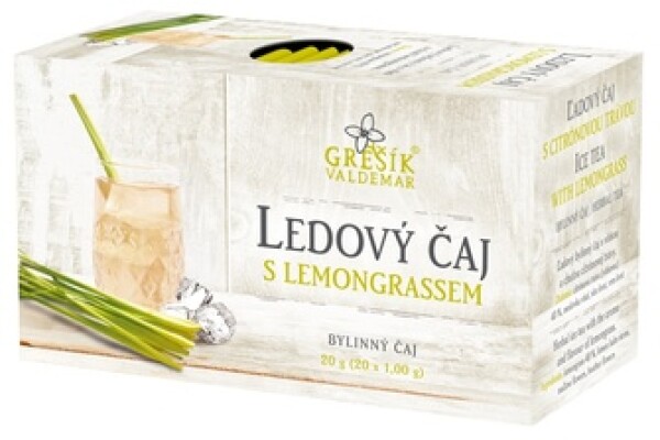 Ledový čaj s citronovou trávou